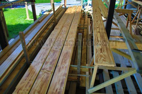 Обжиг досок для грядок. Декоративный обжиг древесины