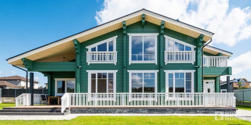 Чем покрасить клееный брус внутри дома. 	Особенности при покраске внутри срубов, деревянных домов из бревна и бруса, домов из клееного бруса и каркасных домов. 07