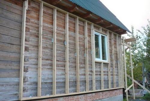 Ремонт домика в деревне. Ремонт стен
