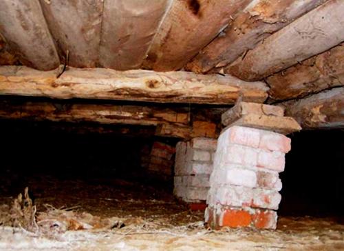 Ремонт фундамента деревянного дома. Советы домашним мастерам 03