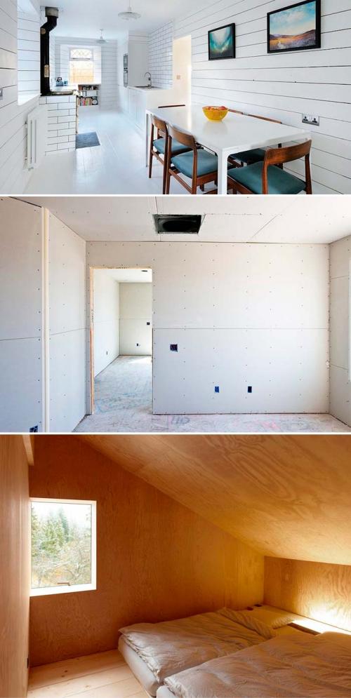 Как дешево сделать внутреннюю отделку дома. Бюджетная отделка дачного дома внутри