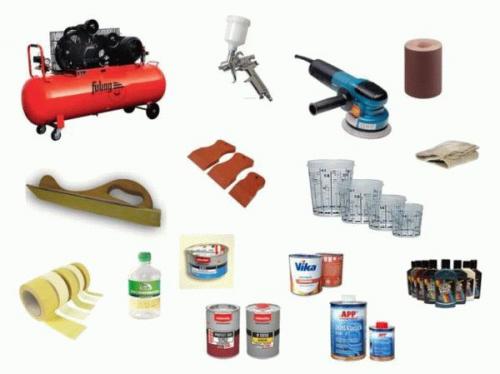 Грунтовка и покраска авто своими руками. Что требуется для проведения покраски?
