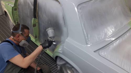 Этапы покраски авто. 6 этапов покраски автомобиля. Что нужно знать