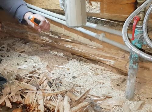 Замена нижних венцов деревянного дома на бетон. 5 лучших способов замены нижних венцов в деревянном доме