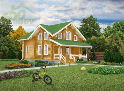 В какой цвет покрасить дом из бруса. Как выбрать цвет стен деревянного дома или бани из сруба