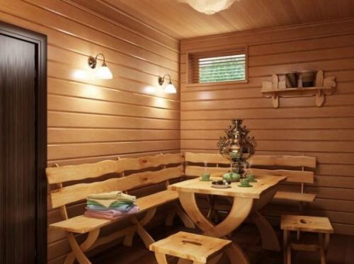 Чем покрыть вагонку в комнате отдыха бани. Какой тип древесины выбрать для отделки комнаты отдыха