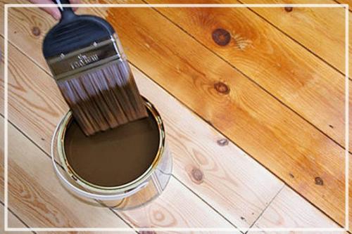 В какой цвет покрасить баню внутри. Покраска комнаты отдыха бани