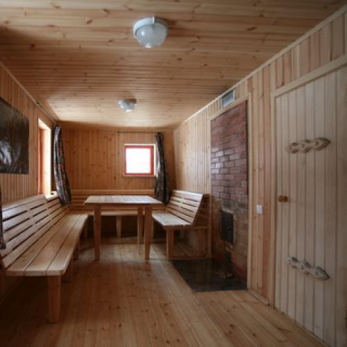 Рассмотрим чем покрыть вагонку внутри бани. Защита полков и дверей 09 Рассмотрим чем покрыть вагонку внутри бани. Защита полков и дверей 09