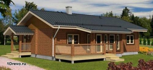 Из какого размера бруса лучше строить дом. Варианты размеров дома