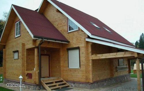 Из какого размера бруса лучше строить дом. Варианты размеров дома