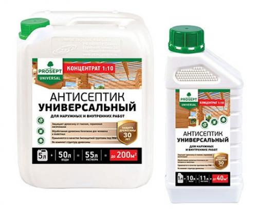 Обработка древесины от грибка и плесени. Промышленные антисептики