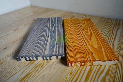 Покраска дерева в два цвета. Окрашивание состаренной древесины в два цвета — удивительное рядом