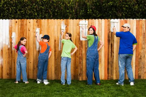 Как покрасить старый деревянный забор. Чем лучше покрасить забор из дерева: лаки, антисептики, пропитки