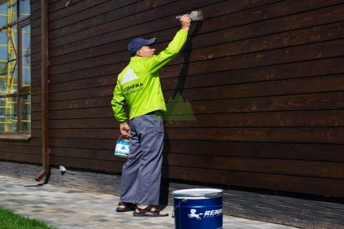 Зачем нужно обрабатывать дерево перед покраской. Что включает в себя предварительная обработка 07