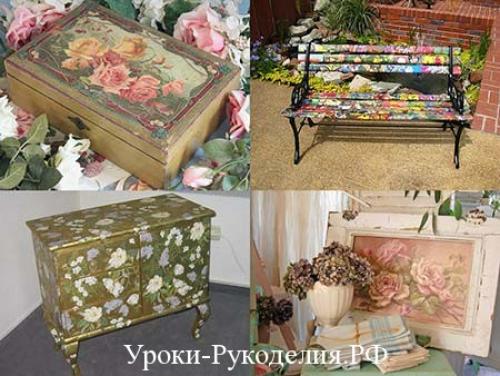 Грунтовка деревянной поверхности перед декупажем. Декупаж для начинающих: как подготовить поверхность