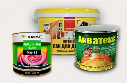 Окраска деревянного дома внутри. Для чего и чем можно покрасить древесину?