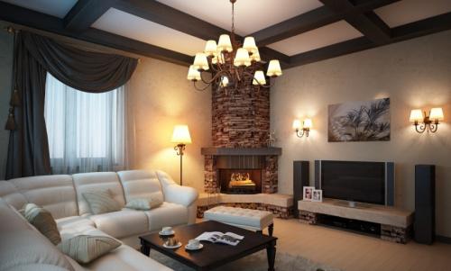 Современная отделка дома внутри. Отделка стен в доме: обзор лучших материалов и технологий. 90 фото вариантов дизайна стен в частном доме