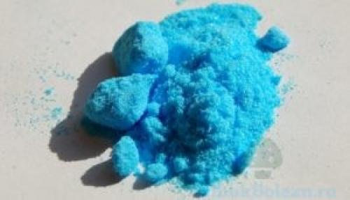 Как сделать мазь из медного купороса. Применение сульфата меди