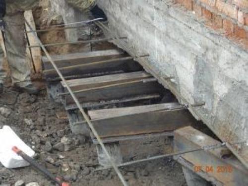 Косметический ремонт фундамента. Возможные варианты ремонта