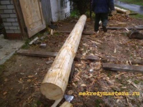 Самый простой способ срубить сруб. Как рубить сруб