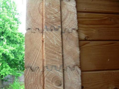 Как построить дом из бруса 150х150. Особенности профилированного бруса