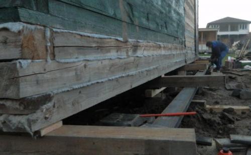 Как подлить фундамент под старый кирпичный дом. Предварительные работы