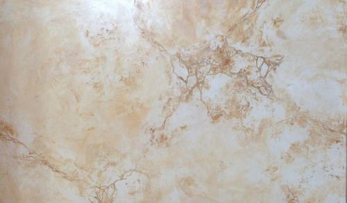 Можно ли наносить декоративную штукатурку на старую штукатурку. Полированная имитация.