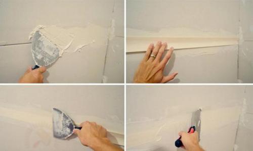 Как повторно покрасить потолок из гипсокартона. Как правильно зачистить гипсокартон перед повторным окрашиванием