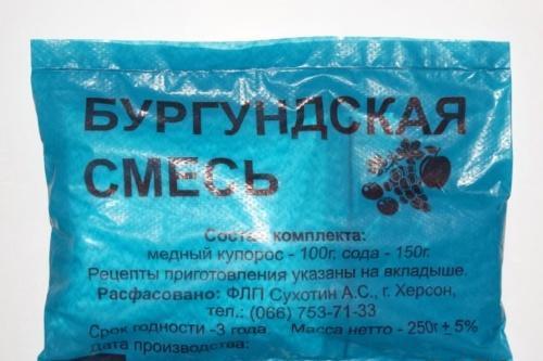 Бургундская жидкость для винограда: как приготовить и как применять