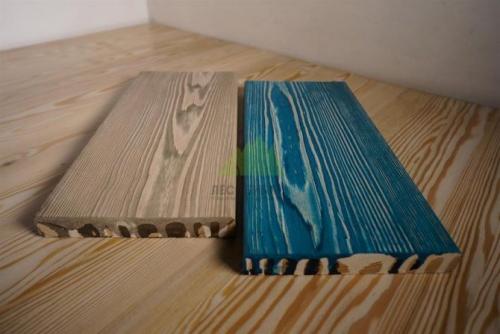 Покраска дерева в два цвета. Окрашивание состаренной древесины в два цвета — удивительное рядом