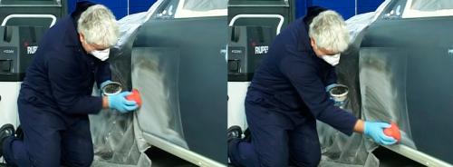 Какой наждачкой матовать перед грунтом. Шлифование по-сухому