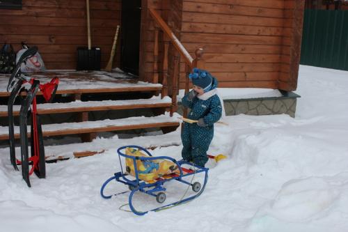 Дом из бруса через 5 лет. У кого дом из сухого профилированного бруса?