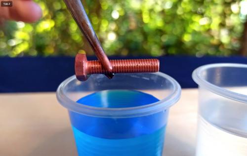 Химическое меднение стальных деталей своими руками. Покрытие металла медью в домашних условиях. Гальванопластика 14 Химическое меднение стальных деталей своими руками. Покрытие металла медью в домашних условиях. Гальванопластика 14