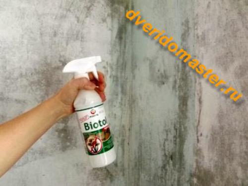 Антисептик для дерева из соды. Средства для удаления плесени