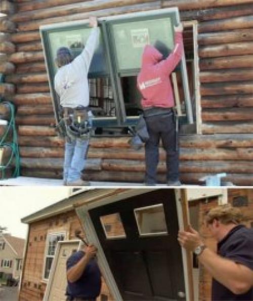 Как поднять дом своими руками. Как поднять дом на домкратах для замены фундамента 07 Как поднять дом своими руками. Как поднять дом на домкратах для замены фундамента 07