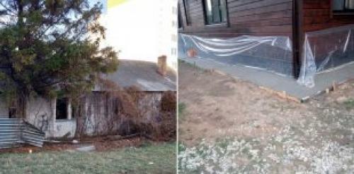 Как поднять дом своими руками. Как поднять дом на домкратах для замены фундамента 06 Как поднять дом своими руками. Как поднять дом на домкратах для замены фундамента 06