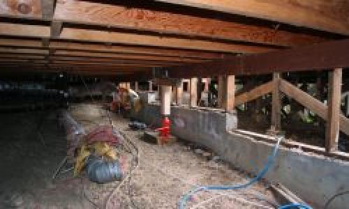 Когда лучше поднимать дом. Как правильно поднимать старый дом на новый фундамент