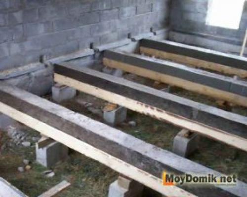 Сращивание досок по длине для балок перекрытия. Расчет длины и сечения стропил, подготовка материала 03